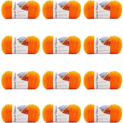 Soft Classic Solid Yarn 12 Pack for Creative Crafting Projects
