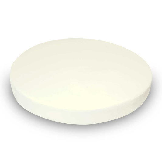 SheetWorld Baby Fitted Round Crib Sheet, 100% Cotton Jersey