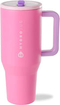 40 oz HydroJug Traveler Water Bottle Pink Sugar - Leak Resistant