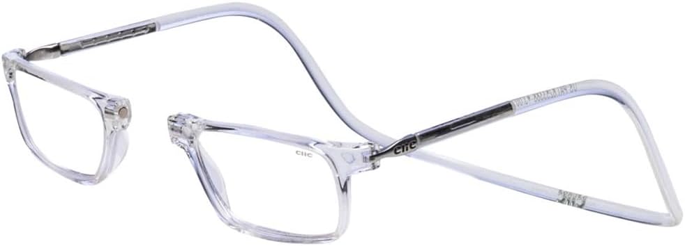 Clic Magnetic Reading Glasses for Men and Women, 2.50 Magnification