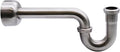 Westbrass A400-1-07 1-1/2 in OD P-Trap with High Box Flange - Satin