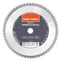 TWIN-TOWN 12-Inch 60 Teeth Steel Cermet Saw Blade for Metal