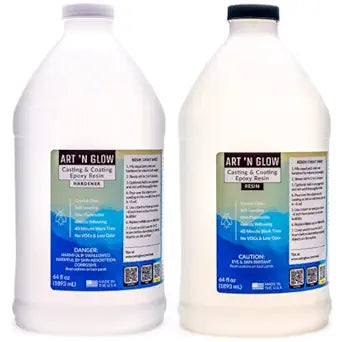 Art N Glow Epoxy Resin for Clear Casting and Coating - 1 Gallon