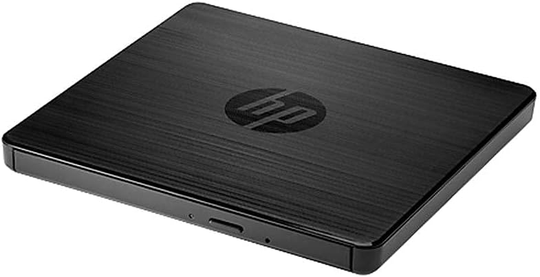 HP Slim Design External CD/DVD Drive, Portable & Fast