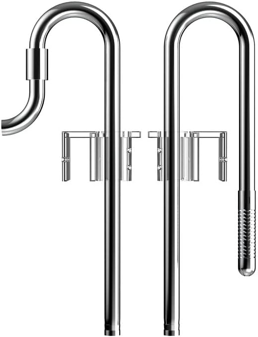 FZONE Stainless Steel Lily Pipe for Aquarium Plant Tanks