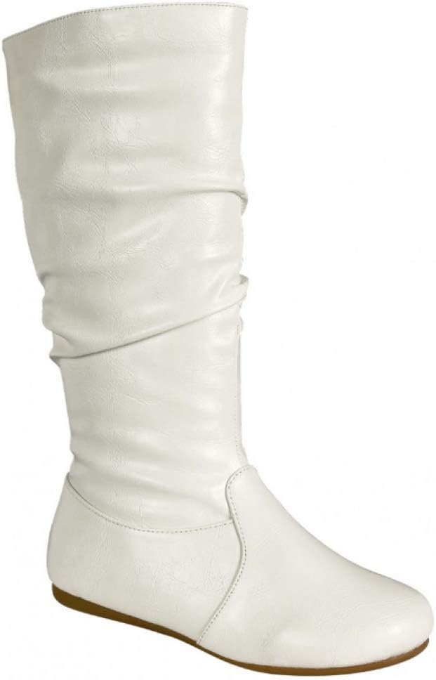 Wells Collection Womens Boots Soft Slouchy Flat Low Heel Style