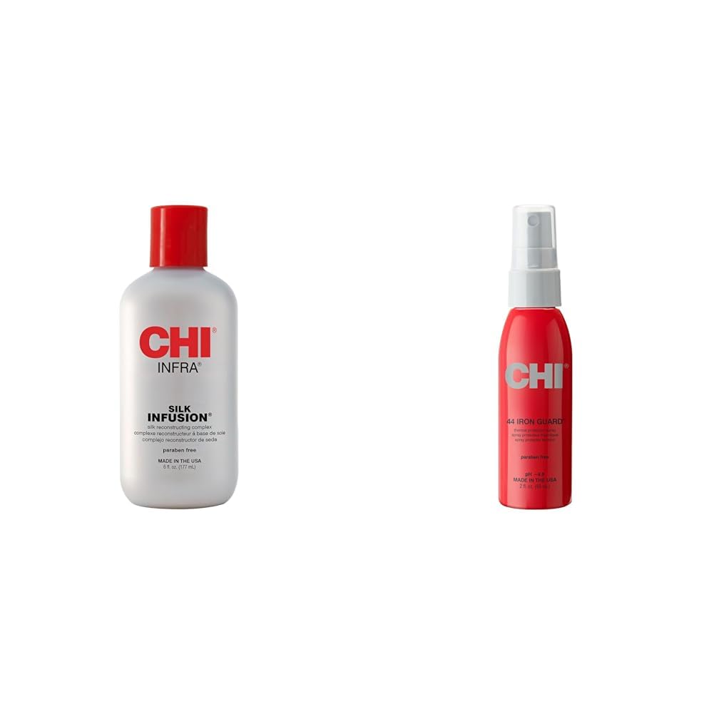 CHI Silk Infusion & Iron Guard Bundle for Ultimate Hair Care