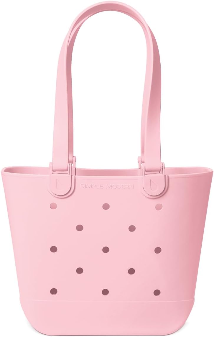 Simple Modern Medium Beach Bag - Waterproof Tote for Travel