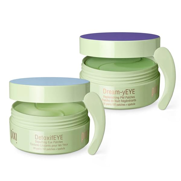Pixi Day & Night Eye Patch Duo for Puffy Eyes and Dark Circles