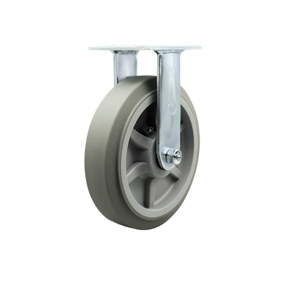 Replacement Platform Truck Rigid Caster for Rubbermaid Trucks