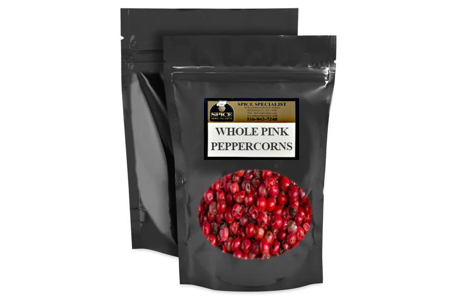 Pink Peppercorns - 1 lb. Resealable Pouch for Culinary Delights
