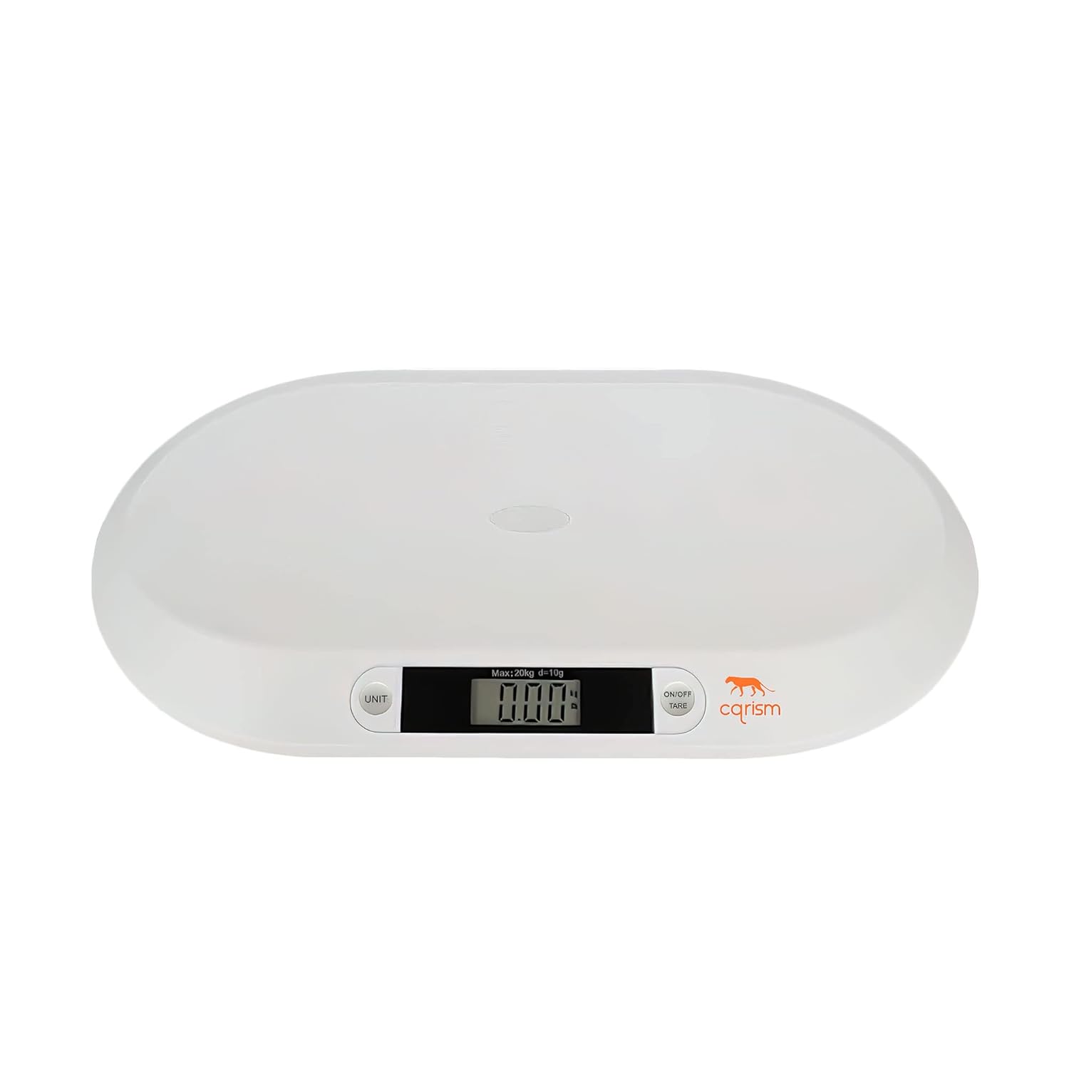 Smart Baby Scale with Tare Function and Curved Platform for Growth