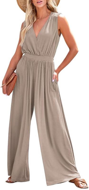 Dokotoo Sleeveless Jumpsuit for Women: Elegant Summer Outfit
