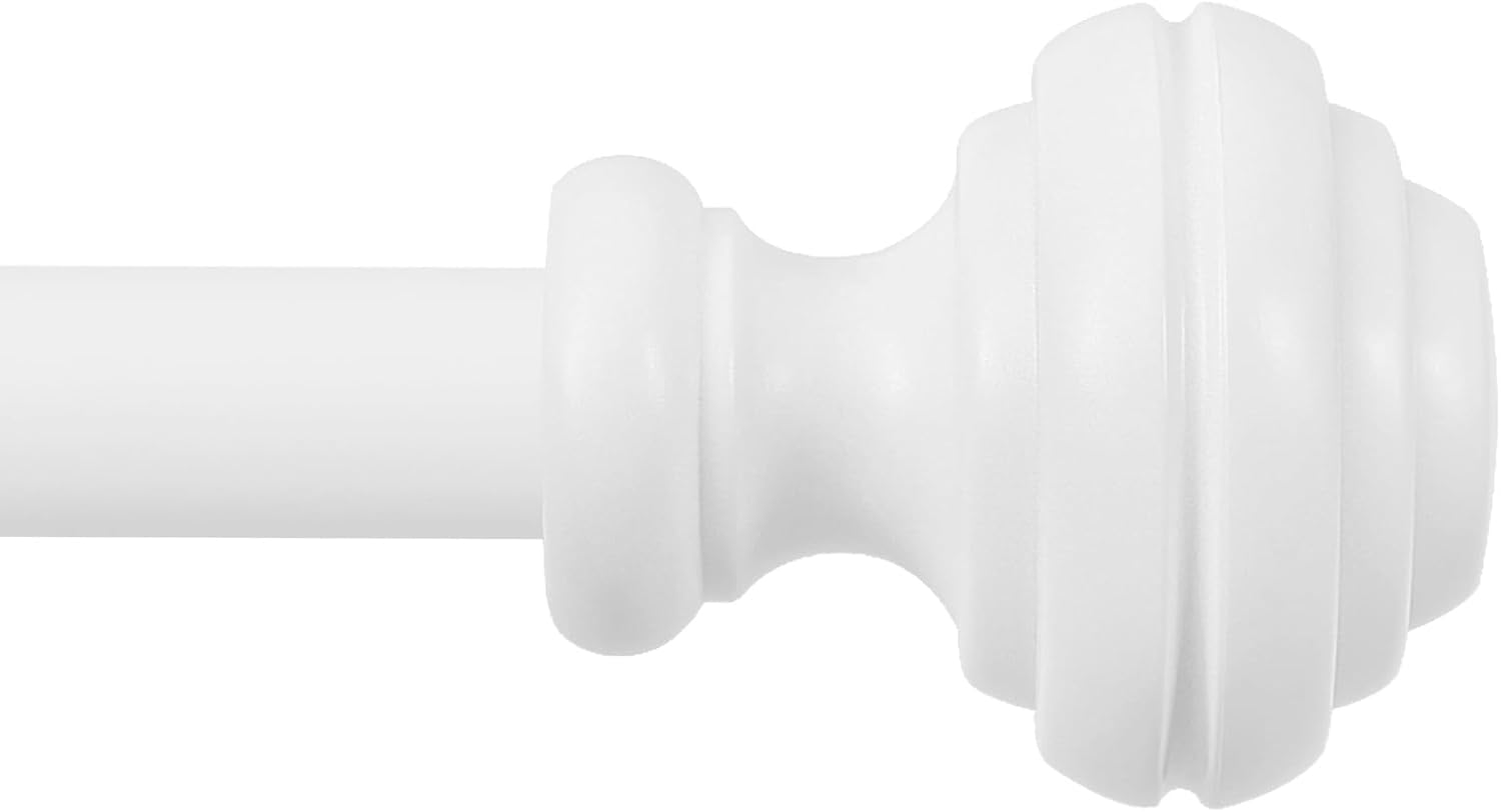 Adjustable Heavy Duty Curtain Rods - Modern Finish
