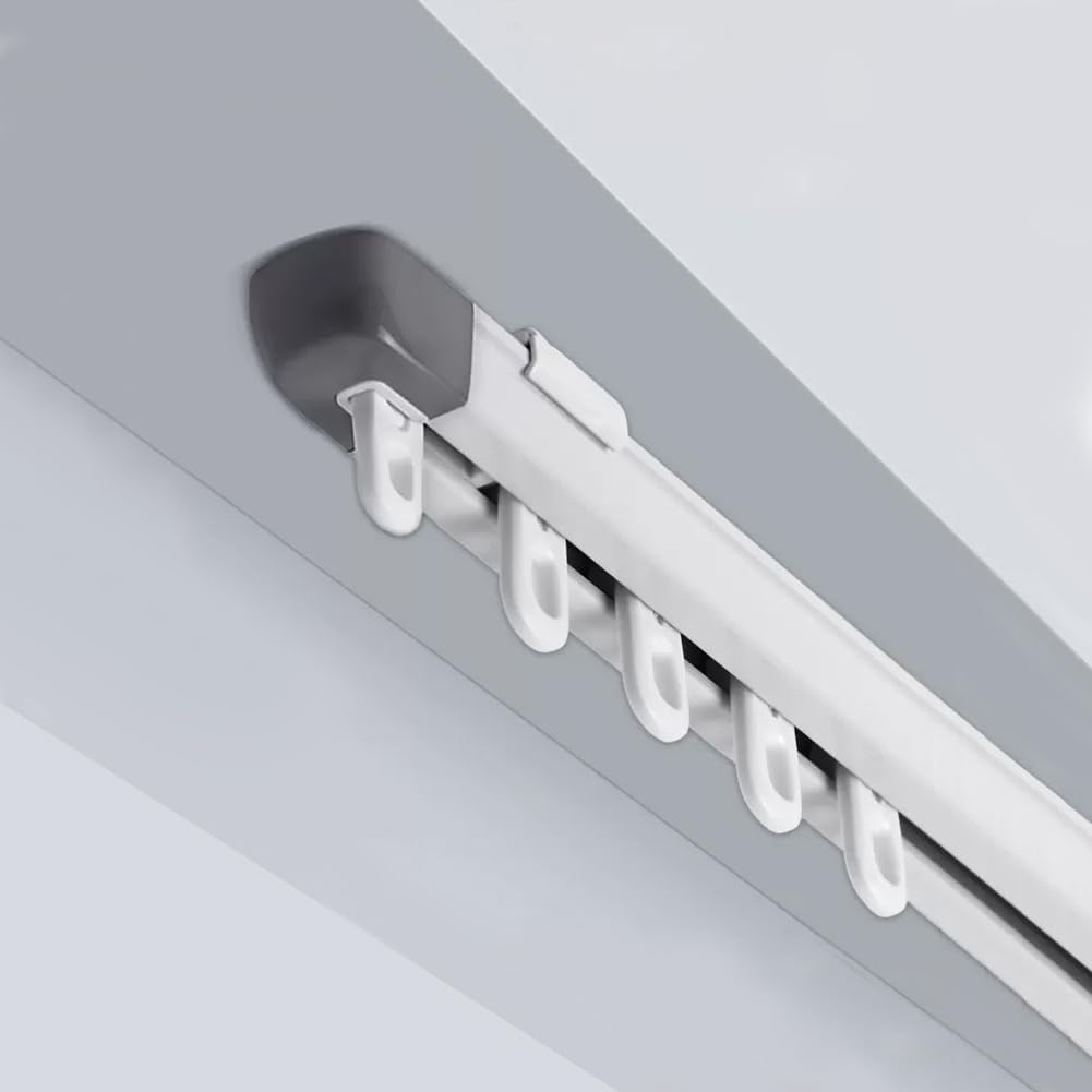 TIPIACE Telescopic Curtain Track - Measurement-Free, Easy Installation