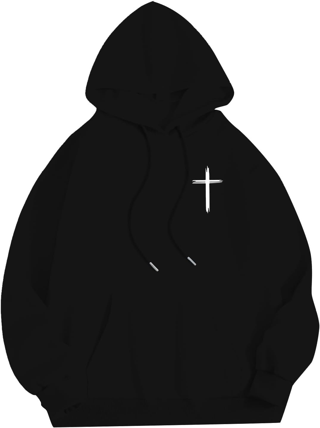 Fashionable Men's Hoodie with Drawstring & Pockets