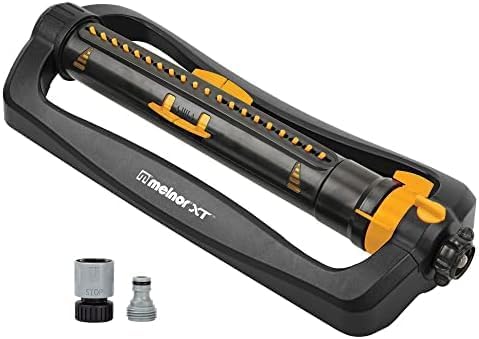 Melnor XT Turbo Oscillating Sprinkler for Large Lawns and Gardens