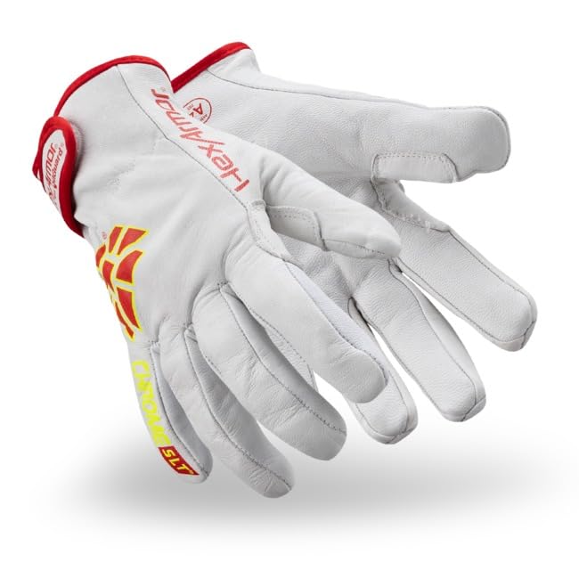 HexArmor Cut And Puncture Resistant Thermal Leather Gloves