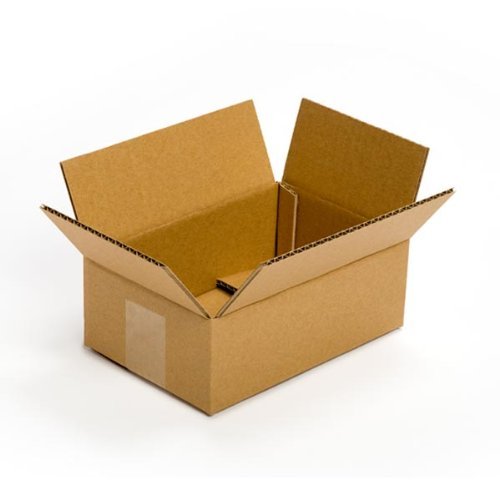 Pratt PRA0023 100PK Recycled Corrugated Cardboard Boxes 9x6x4