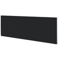 HDPE Sheet 1/2 in x 12 in x 48 in Black - Durable Plastic Sheet