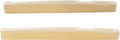 Musiclily 6 String Acoustic Guitar Bone Bridge Saddle 72x3x9mm - Pack