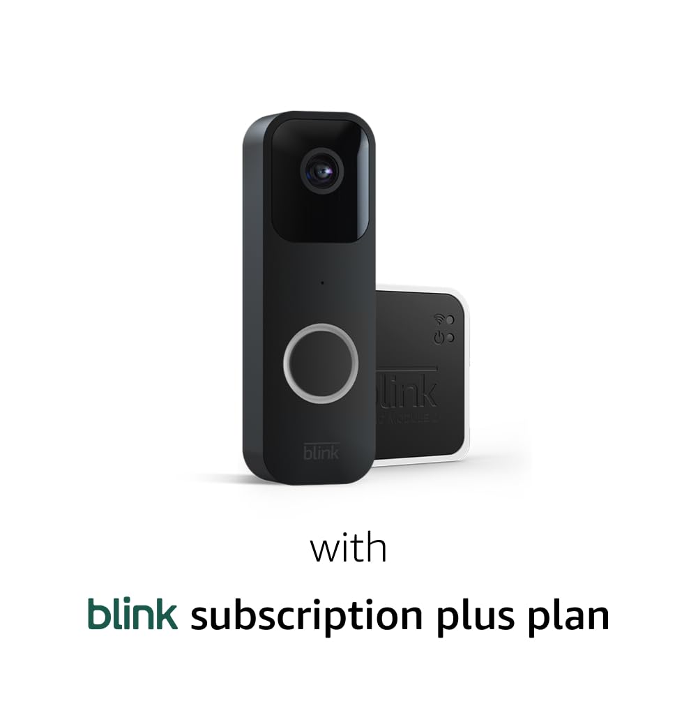 Blink Video Doorbell HD w/ 1-Yr Subscription - Alexa Compatible