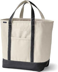 Open Top Canvas Tote Bag (Large) - Heavy-Duty Everyday Carry
