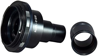 OMAX 2X Microscope Camera Adapter for Digital SLR Cameras