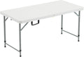 4 Foot Foldable Table Heavy Duty Folding Table - Durable & Portable