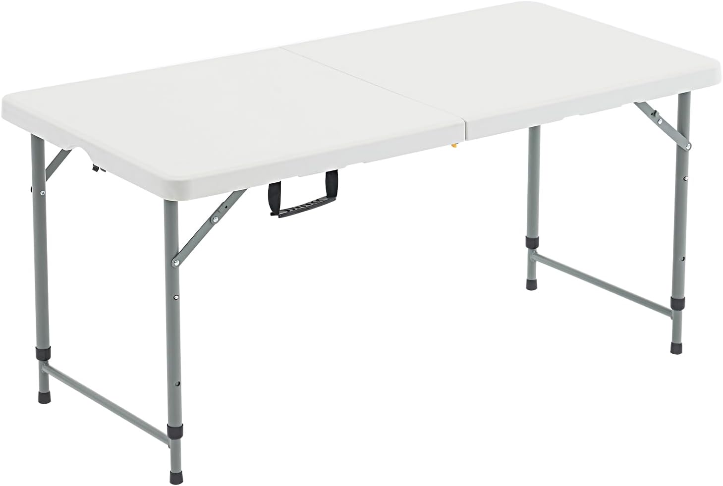 4 Foot Foldable Table for Dining, Picnics, and Parties