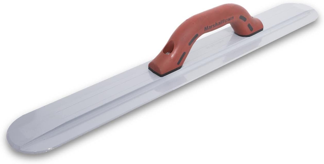 Round End Magnesium Hand Float for Smooth Concrete Finish
