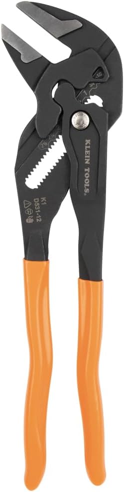 Klein Tools D53112 Compact Plier Wrench for Tight Spaces