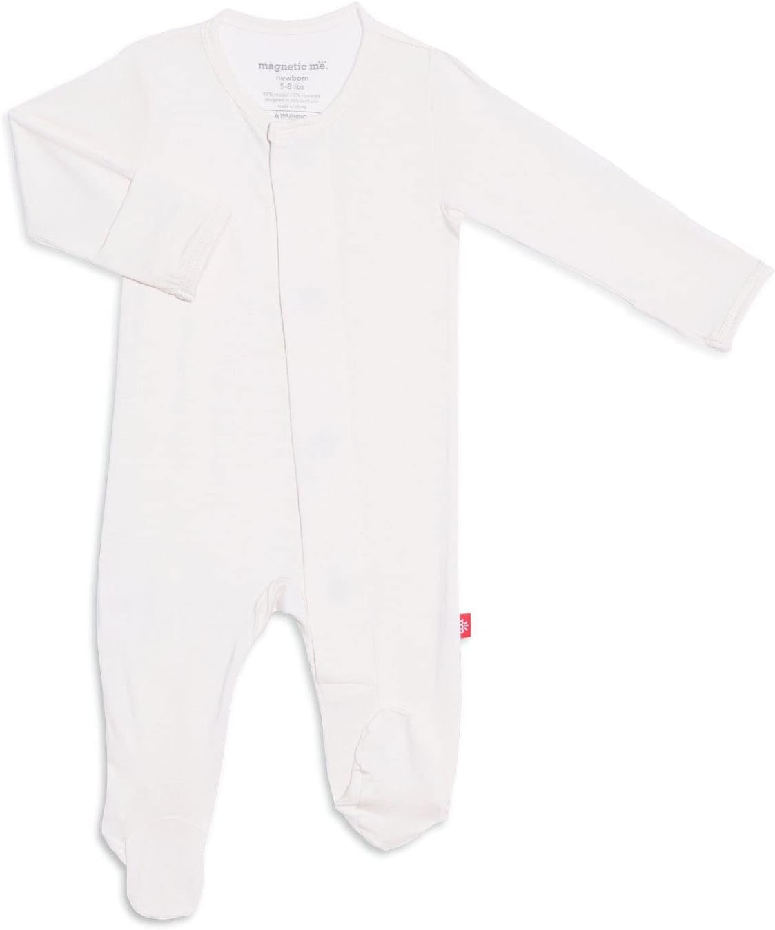 Magnetic Me Footie Pajamas for Easy Baby Sleepwear Comfort