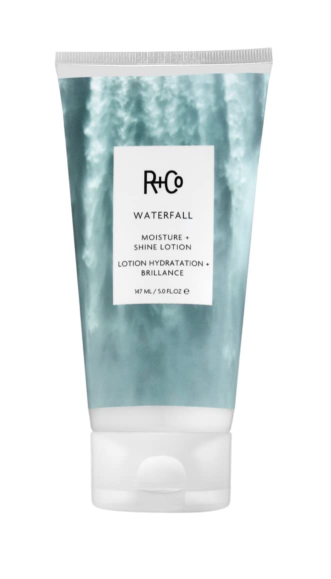 R+Co Waterfall Moisture and Shine Lotion for Glossy Hair