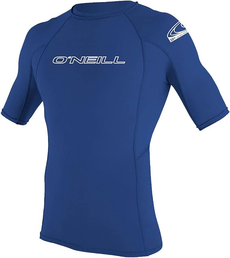 O'Neill Men's Basic Skins UPF 50+ Short Sleeve Rash Guard Review