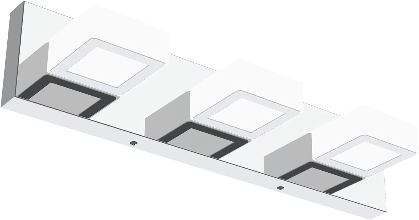 Dimmable LED Vanity Light Modern 3 Light for Bathroom Use