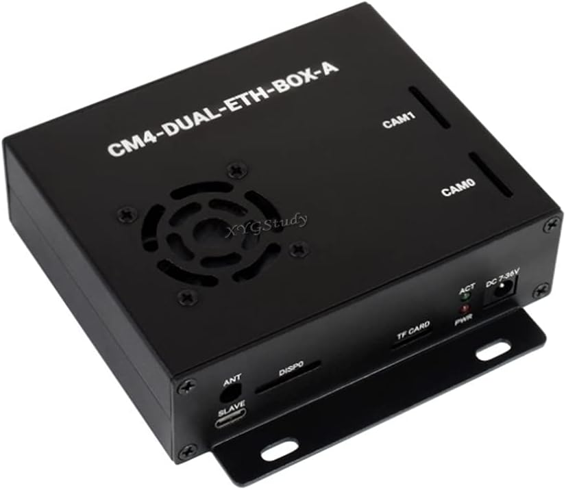 Dual Gigabit Ethernet Mini-Computer for Raspberry Pi CM4 Base
