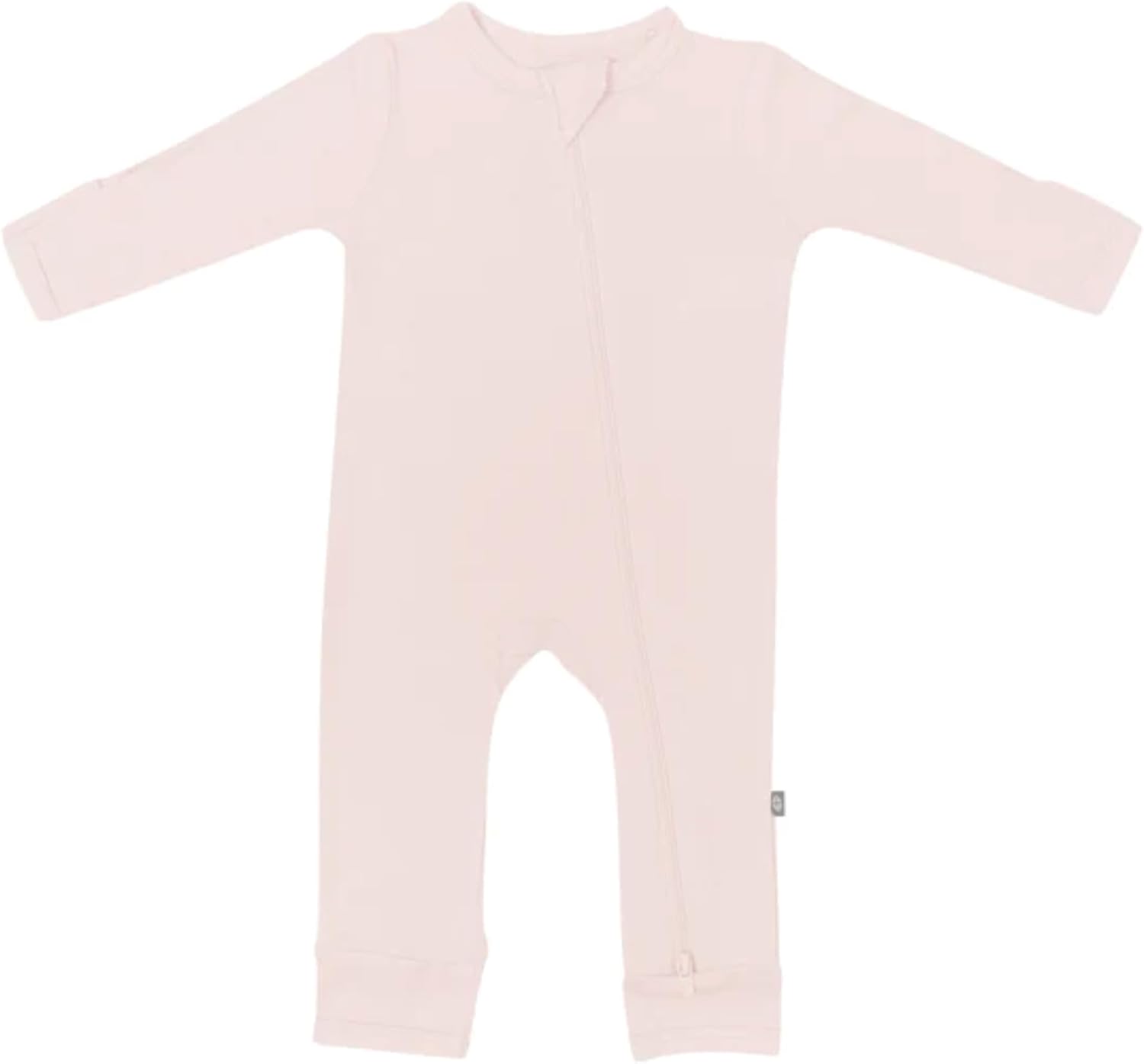 KYTE BABY Unisex Bamboo Zippered Rompers for Infants 0-24 Months