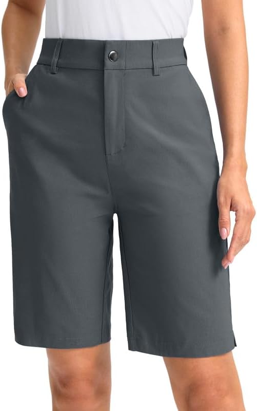 G Gradual Women's Golf Shorts with Pockets for Comfort
