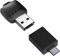 Wireless CarPlay Adapter Black 2025 Upgraded - Plug and Play Wireless