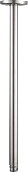 OFFO Shower Arm 24 in Brushed Nickel Ceiling Mount - Solid 304