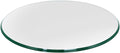 36 inch Round Glass Table Top Tempered 3/8in - Safe Ogee Edge