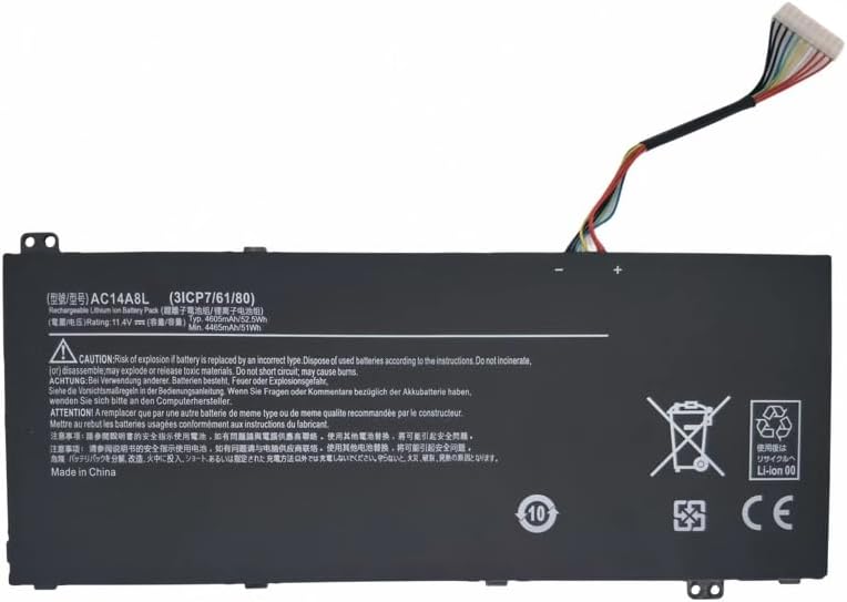 AC14A8L Replacement Battery for Acer V15 Nitro Series Laptops