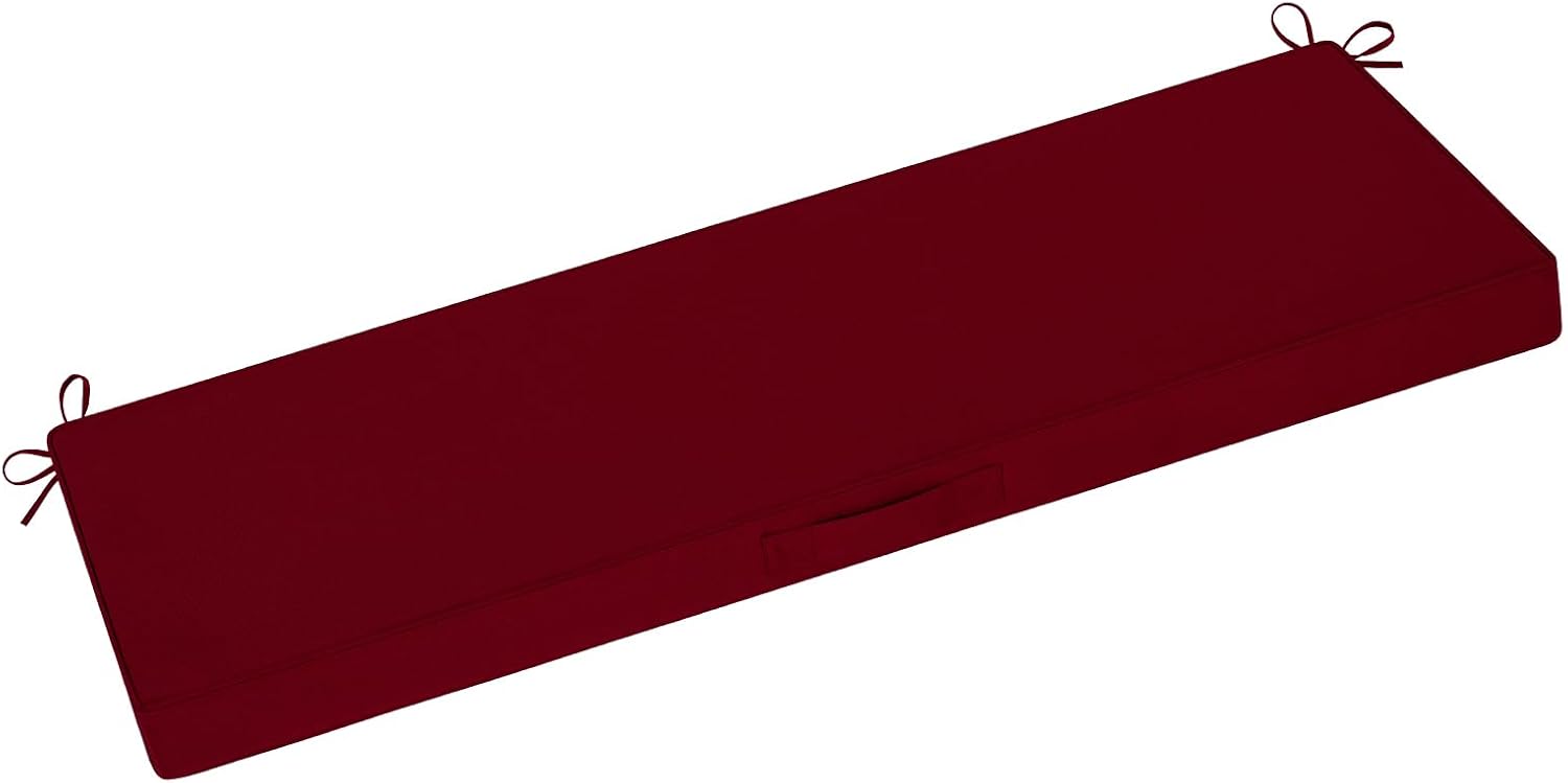 Waterproof Outdoor Bench Cushion 59 x 18 Inch for Comfort