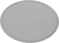 All-Purpose Mat 35in Round Grey - Heavy-Duty Floor Protection