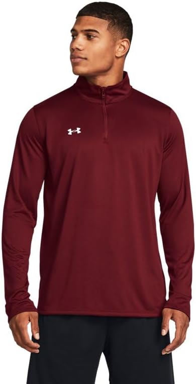 Under Armour Men's Team Tech 1/4 Zip Shirt for Active Comfort