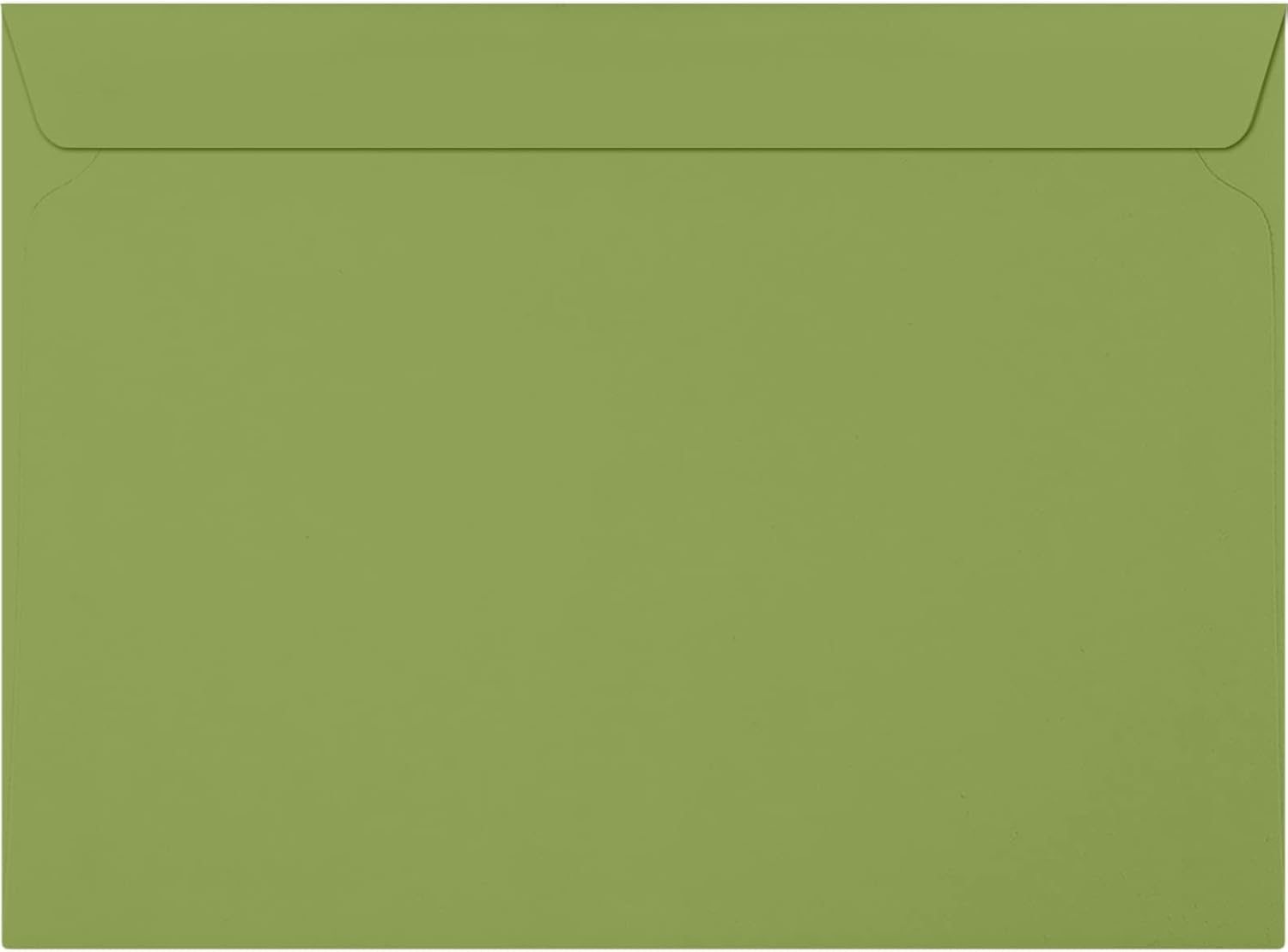 LUXPaper 9 x 12 Booklet Envelopes in Avocado Green - 1000 Pack