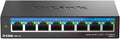 D-Link 8-Port 2.5GB Unmanaged Gaming Switch - Multi-Gig Plug & Play