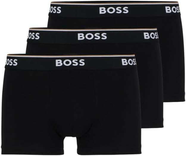 BOSS Stretch Cotton Regular Fit Trunks - Comfortable & Stylish