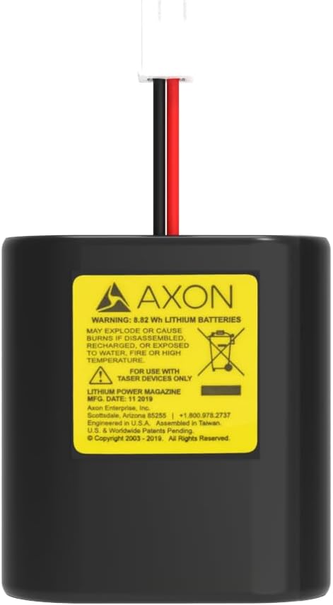 TASER Replacement Battery Pack for Pulse and Pulse 2 Devices